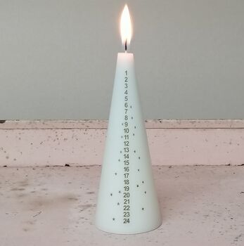 Traditional Festive Advent Candle, 3 of 5