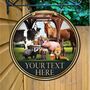 Watering Hole Personalised Home Pub Sign / Man Cave, thumbnail 2 of 8