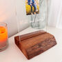 Acrylic Photo Couple Stand With Wooden Base, thumbnail 2 of 4