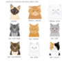 Personalised Cat Confetti Birthday Card, thumbnail 3 of 4