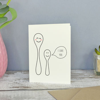 Big Spoon, Little Spoon Love Card, 4 of 4