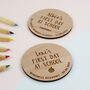 First Day At School Personalised Keepsake Disc, thumbnail 4 of 7