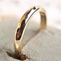 Solid 9ct Gold Simple Wedding Band, thumbnail 4 of 6