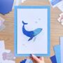 Coastal Calm Paper Craft Wall Art Kit, thumbnail 2 of 6