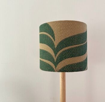 Recycled Coffee Sack Lampshade, 2 of 2