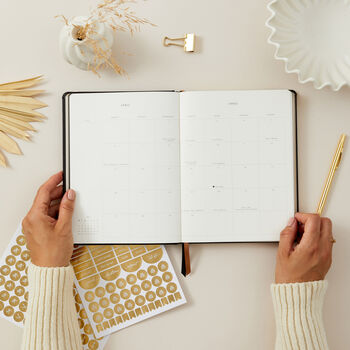 2026 Weekly Planner Black, 6 of 12