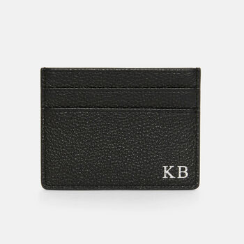 Pebble Leather Personalised Embossed Cardholder, 3 of 9