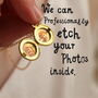 Tiny Round Personalised Locket With Heart, thumbnail 4 of 11