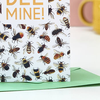 Bee Mine Bumblebee Valentine's Day Card, 5 of 5