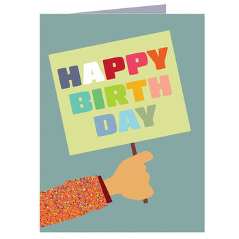 Mini Bold Happy Birthday Card, 2 of 4