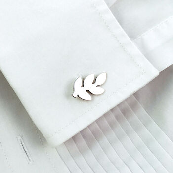 Personalised Family Tree Sterling Silver Cufflinks, 5 of 10