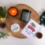 Personalised Mum And Dad Christmas Candle Gift Set, thumbnail 3 of 8