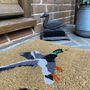 Flying Duck Doormat And Boot Brush Set, thumbnail 6 of 8