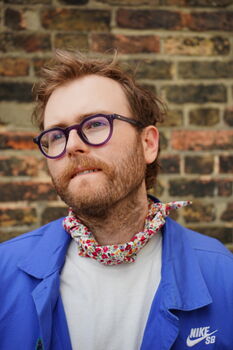 Mens Mixed Ditzy Floral Cotton Neckerchief, 7 of 12