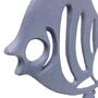 Fish Iron Ornament 37cm, thumbnail 2 of 11