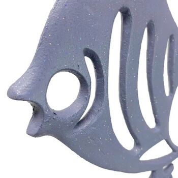 Fish Iron Ornament 37cm, 2 of 11