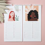 Abstract Women Perpetual Calendar, thumbnail 3 of 10