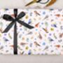 Three Sheets Of Bird Wrapping Paper, thumbnail 2 of 2