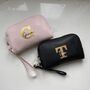 Personalised Monogram Initial Wristlet Pouch Mini Bag, thumbnail 1 of 6