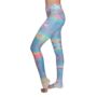 Traveler Yoga Leggings Hand Drawn Design Activewear, thumbnail 1 of 5