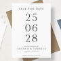 Personalised Save The Date Cards, thumbnail 2 of 7