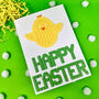 Contemporary, Lego Compatible Easter Card, thumbnail 1 of 2