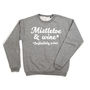 Mistletoe And Wine Sweatshirt, thumbnail 2 of 3