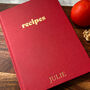 Recipe Journal With Personalisation, thumbnail 7 of 11
