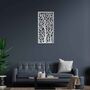 Handmade Wooden Tree Silhouette Wall Art For Bedroom Or Living Room, thumbnail 6 of 9