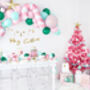 Pink Candy Cane Christmas Balloon Decoration, thumbnail 3 of 4