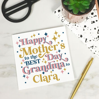 Children's Mother's Day Card To Grandma Or Nana, 2 of 5