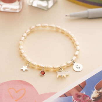 Sterling Silver Create Your Own Personalised Kids Bracelet, 2 of 12