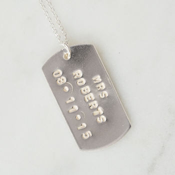 Personalised Special Date And Anniversary Necklace, 2 of 5