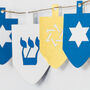 Hanukkah Dreidel Bunting, thumbnail 7 of 9