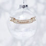 Personalised Confetti Bauble, thumbnail 1 of 11