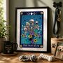 Tarot Dog Mum Print Gift, thumbnail 1 of 9