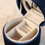 Personalised Luxury Midnight Blue Jewellery Box, thumbnail 4 of 5