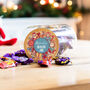 Personalised Christmas Advent Calendar Treat Jar, thumbnail 2 of 5