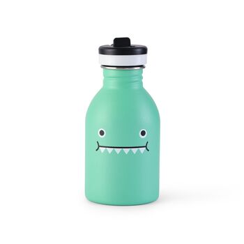 Children’s Green Dinosaur Water Bottle, 2 of 4