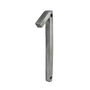 Brass Bee Premium House Numbers In Pewter Five Inch, thumbnail 2 of 11