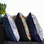 William Morris Golden Lily Luxury Wool Filled Cushion, thumbnail 10 of 11