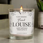 Mothers Day Personalised Floral Scented Candle, thumbnail 5 of 5