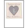 Personalised 1st Paper Wedding Anniversary Card, thumbnail 2 of 11