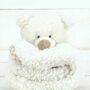 Bear Baby Toy Comforter, Personalised, Gift Boxed, thumbnail 1 of 7