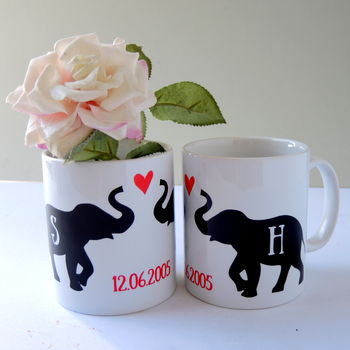 Personalised Elephant Love Mug, 4 of 4