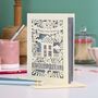 Personalised Papercut Happy New Home Card, thumbnail 2 of 6
