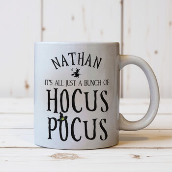 Personalised Halloween Hocus Pocus Mug, 2 of 6