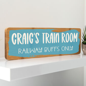 Personalised Hobby Room Sign, 4 of 7