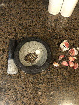 Large Heavy Weight Granite Pestle And Mortar, 4 of 5