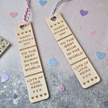Personalised Mother's Day Bookmark, 2 of 2